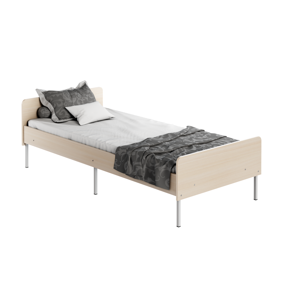 Ліжко одномісне КР-18, 1900х800 мм МЕБЛІ-ТЕХНОСТИЛЬ